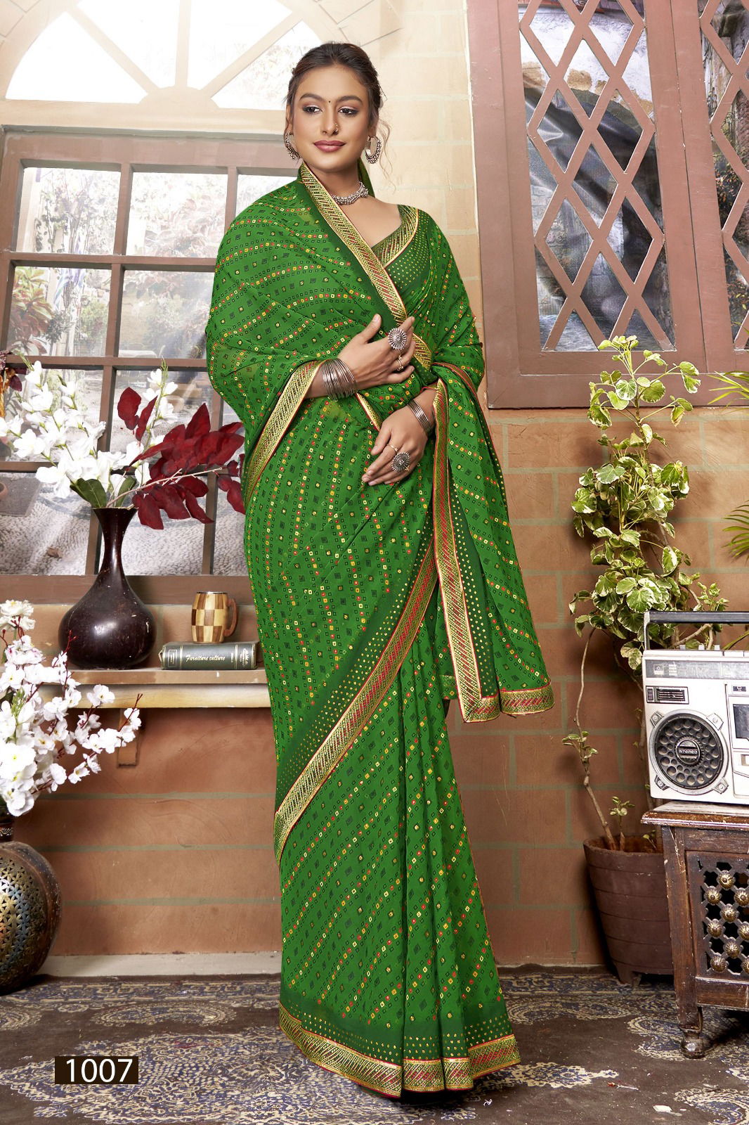 Gajban By Vallabhi Daily Wear Printed Georgette Sarees Wholesale Shop in Surat